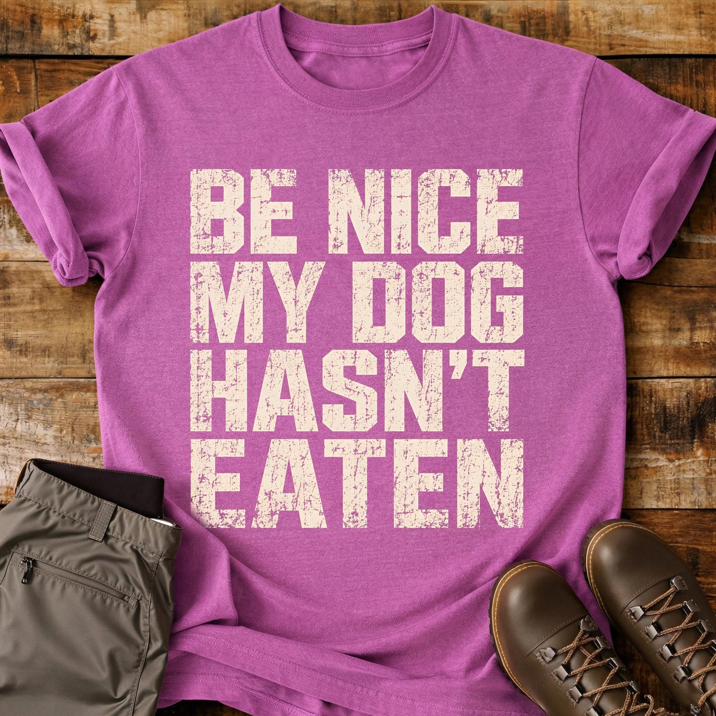 Be Nice My Dog Hasn’t Eaten T-Shirt