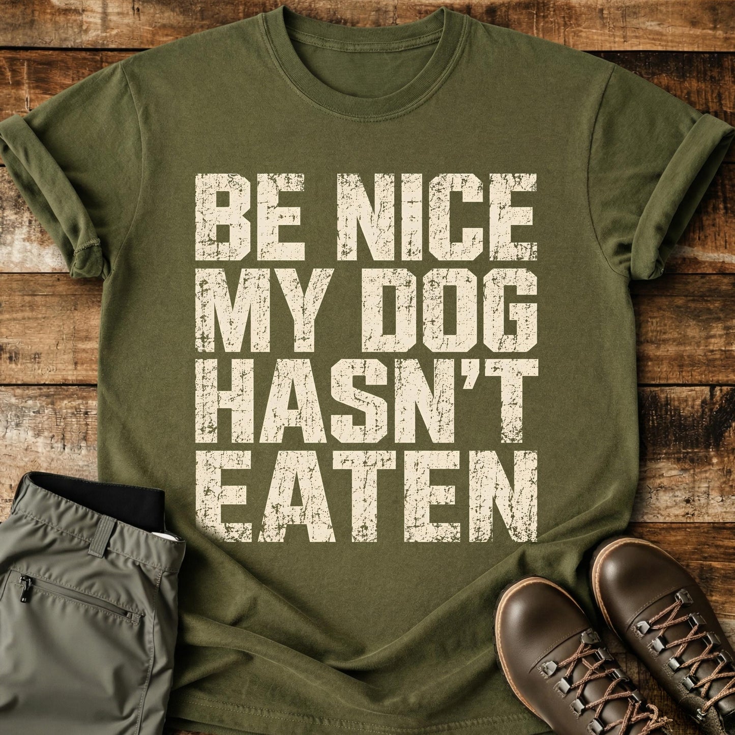 Be Nice My Dog Hasn’t Eaten T-Shirt