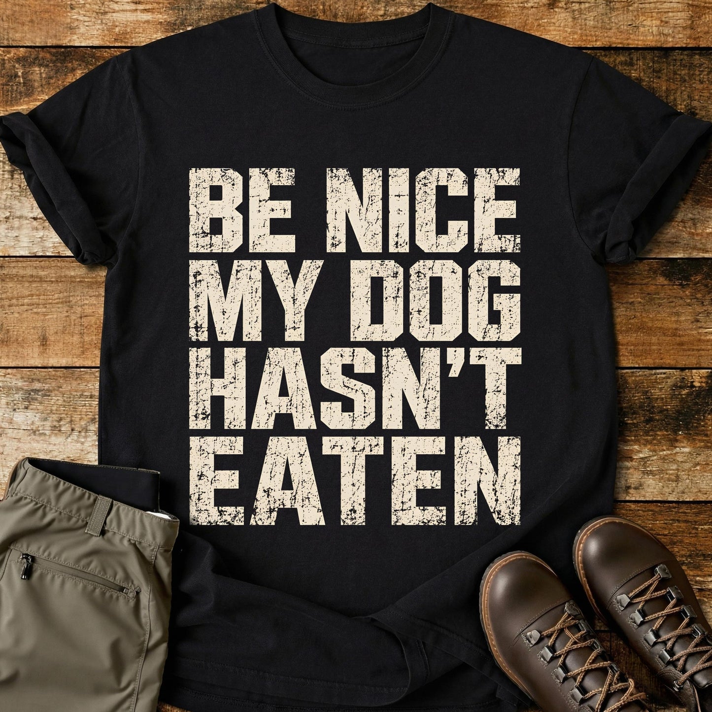 Be Nice My Dog Hasn’t Eaten T-Shirt