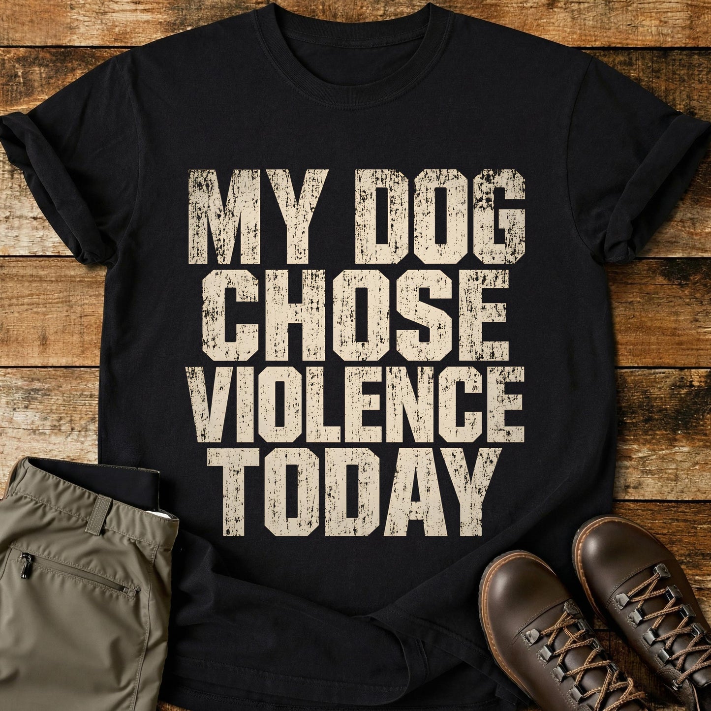 My Dog Chose Today T-Shirt