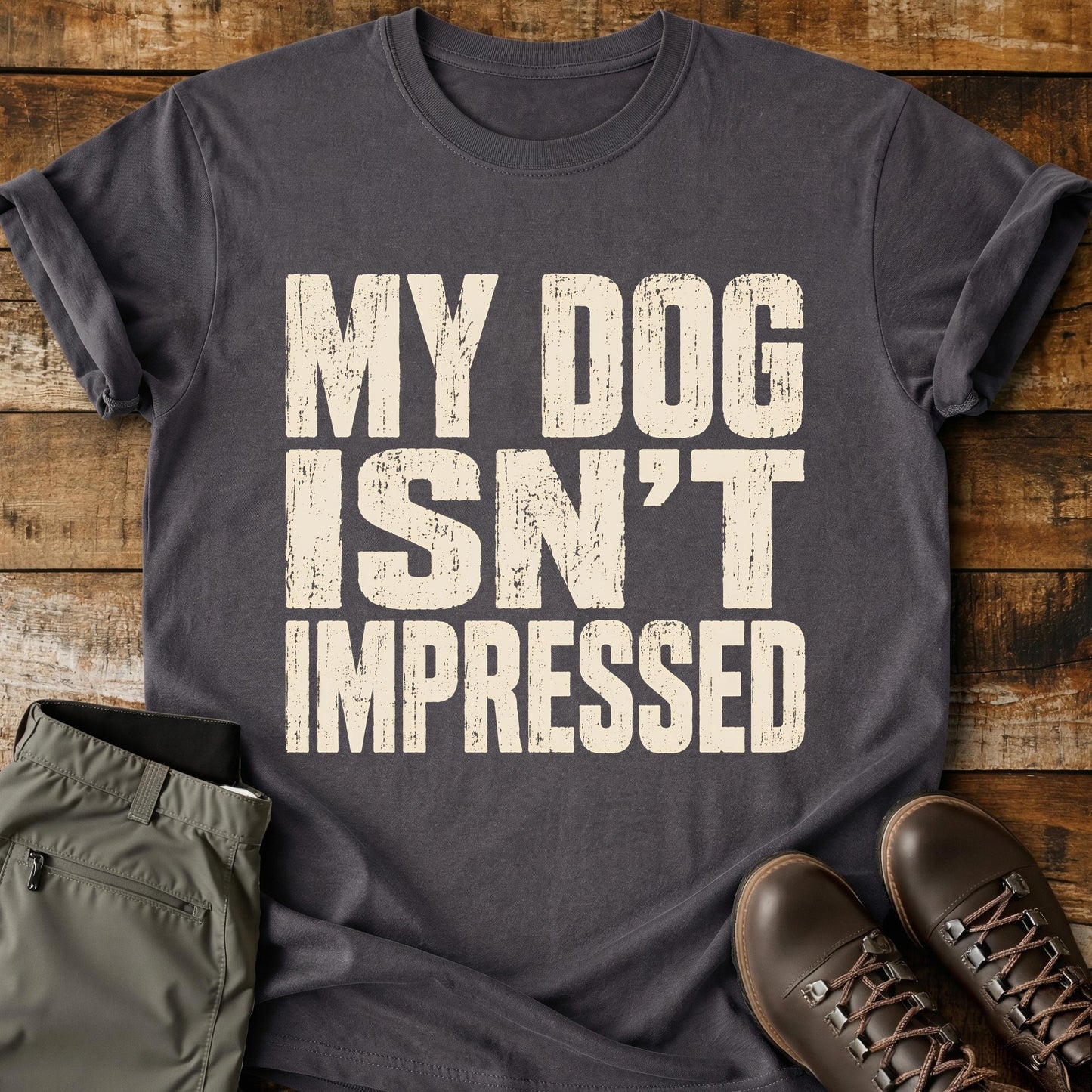 My Dog Isn’t Impressed T-Shirt