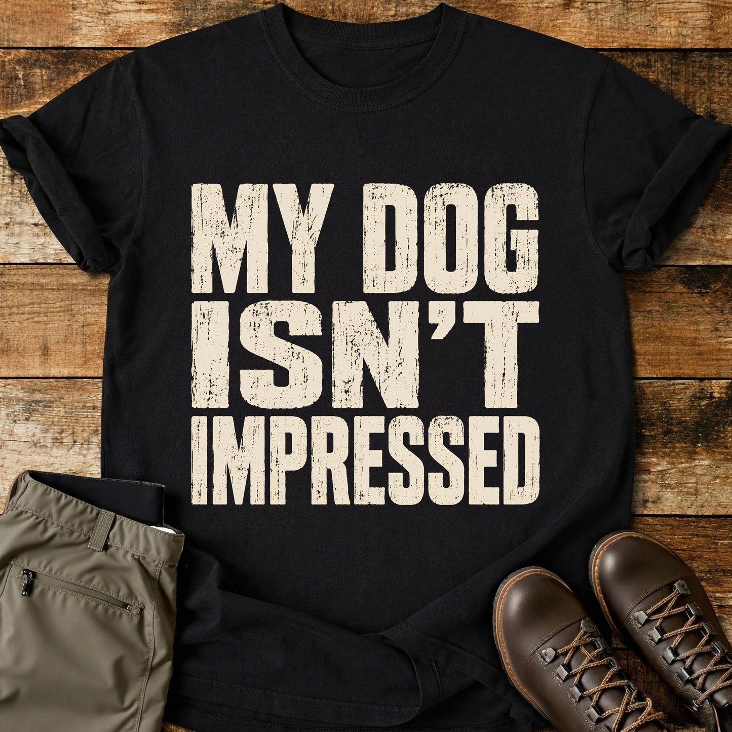 My Dog Isn’t Impressed T-Shirt