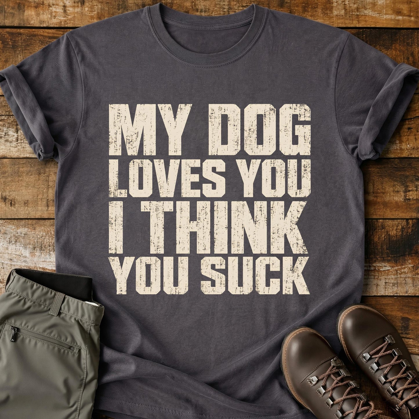 My Dog Loves You T-Shirt