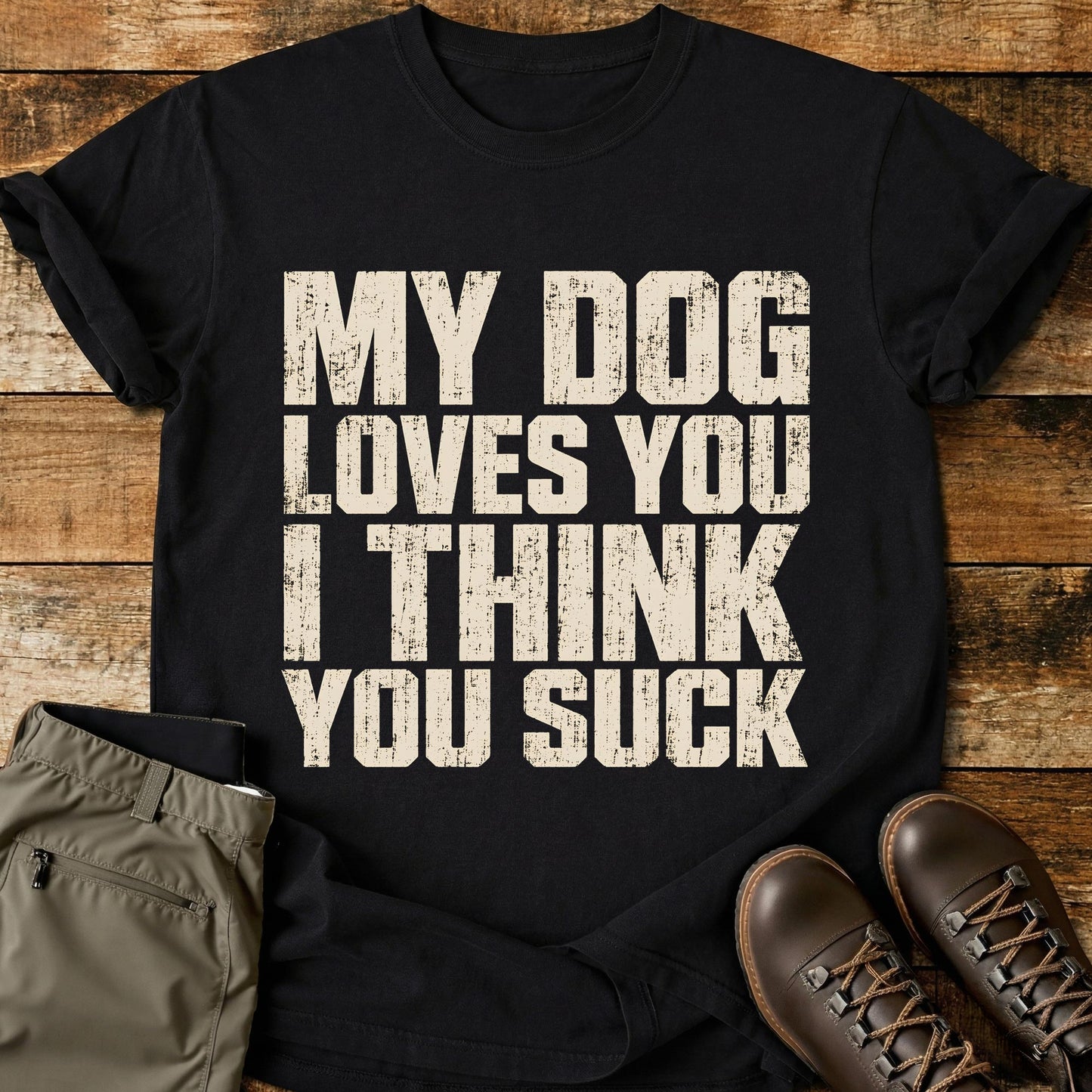 My Dog Loves You T-Shirt