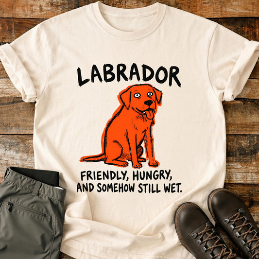 Labrador Funny Image T-Shirt