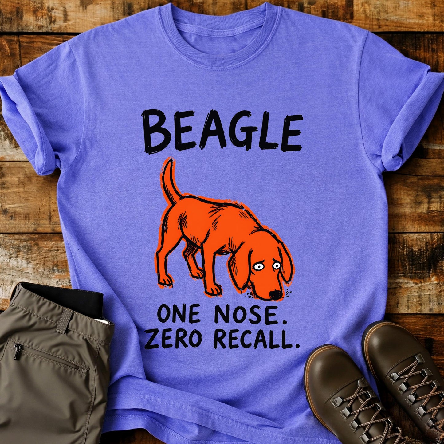 Beagle Funny Image T-Shirt