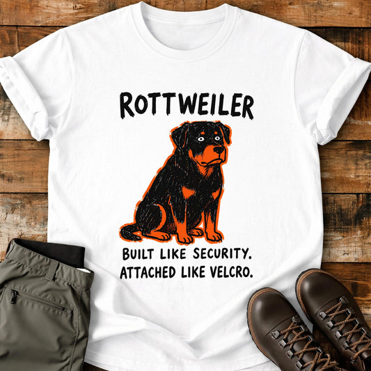 Rottweiler Funny Image T-Shirt