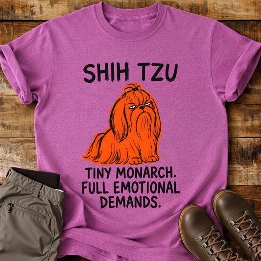 Shih Tzu Funny Image T-Shirt