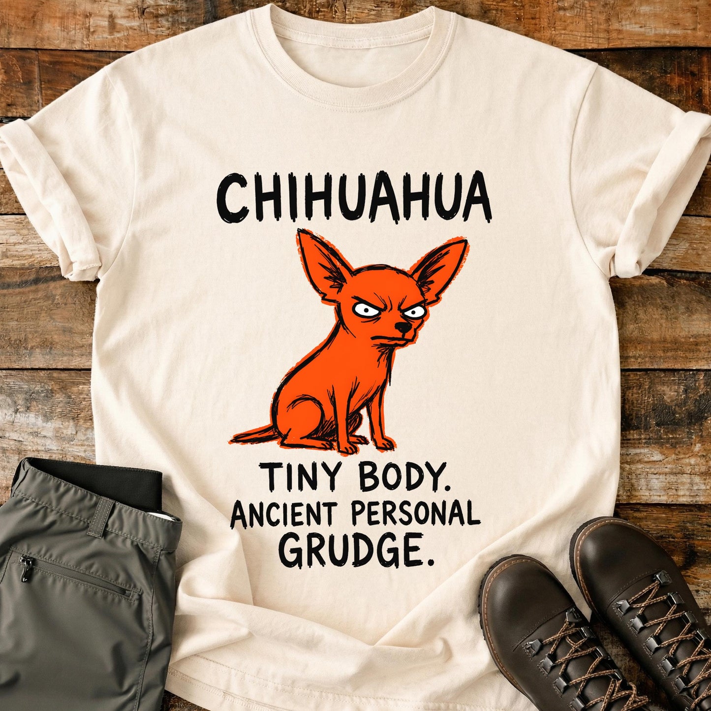 Chihuahua Funny Image T-Shirt
