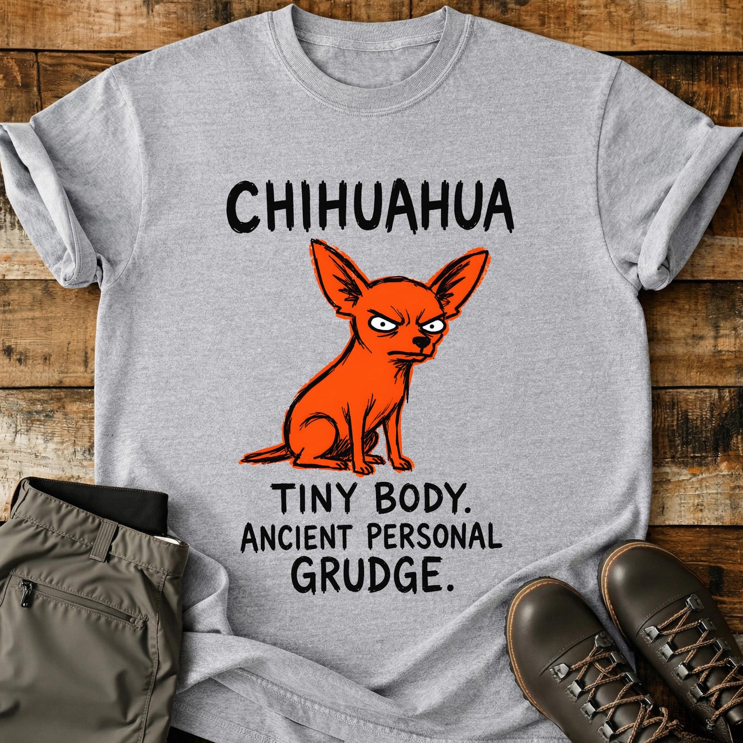 Chihuahua Funny Image T-Shirt