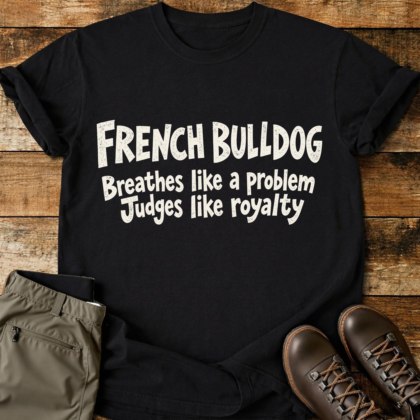 French Bulldog Funny Slogan T-Shirt