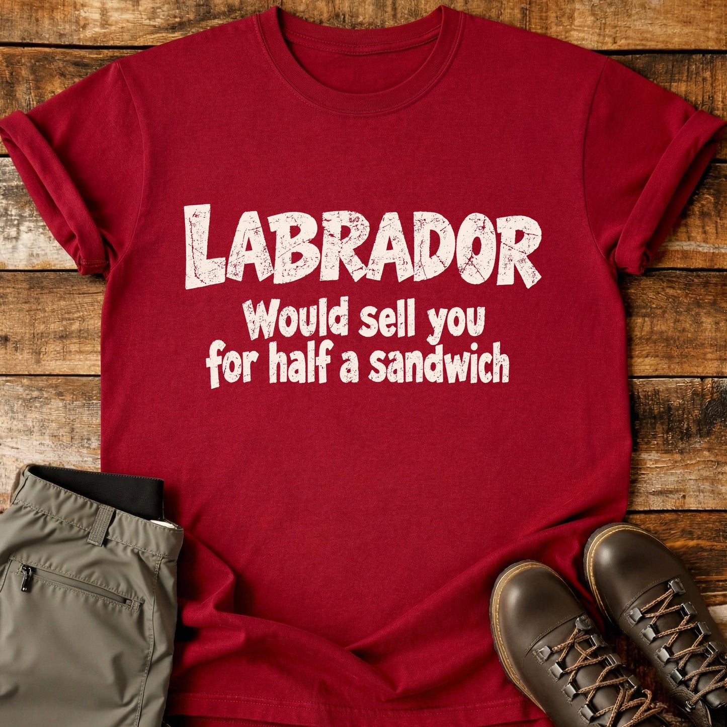 Labrador Funny Slogan T-Shirt