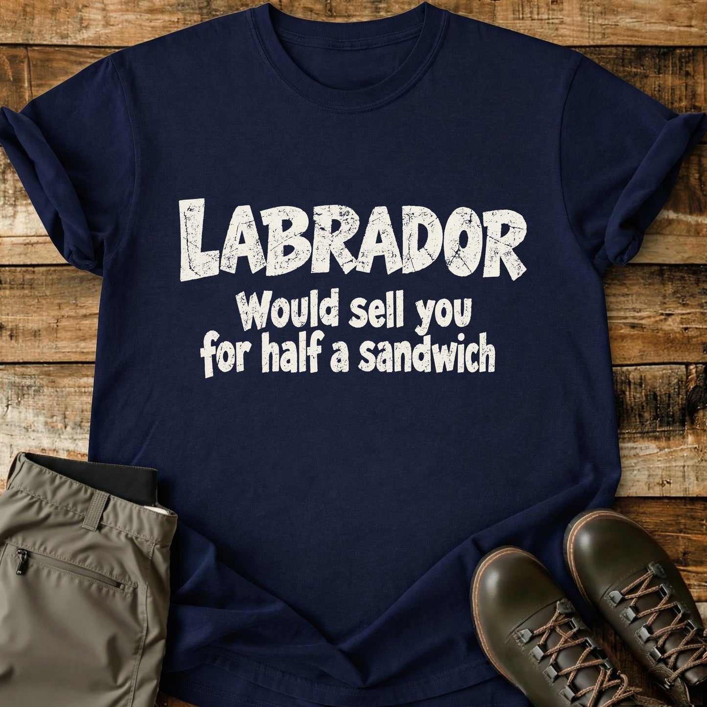 Labrador Funny Slogan T-Shirt