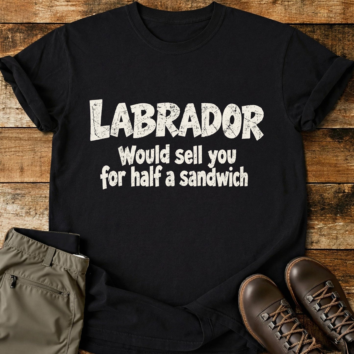 Labrador Funny Slogan T-Shirt