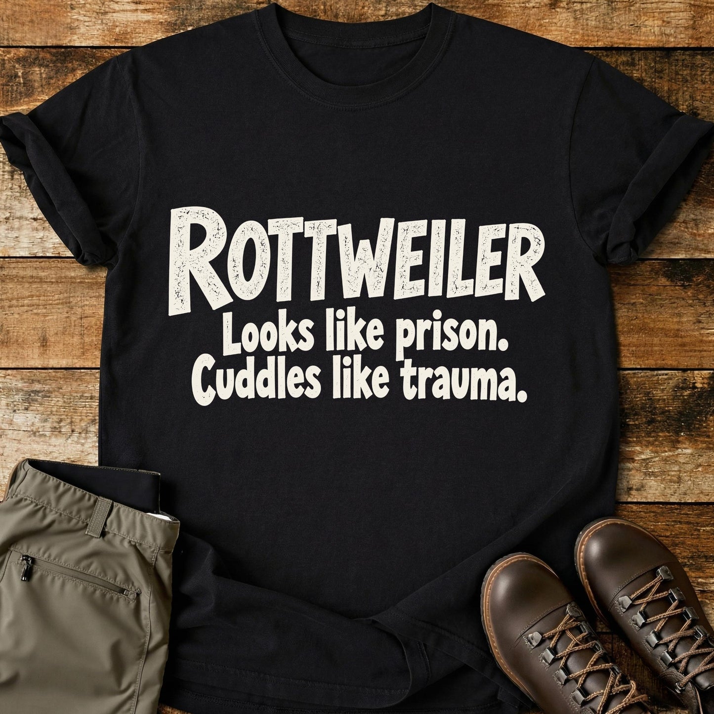 Rottweiler Funny Slogan T-Shirt