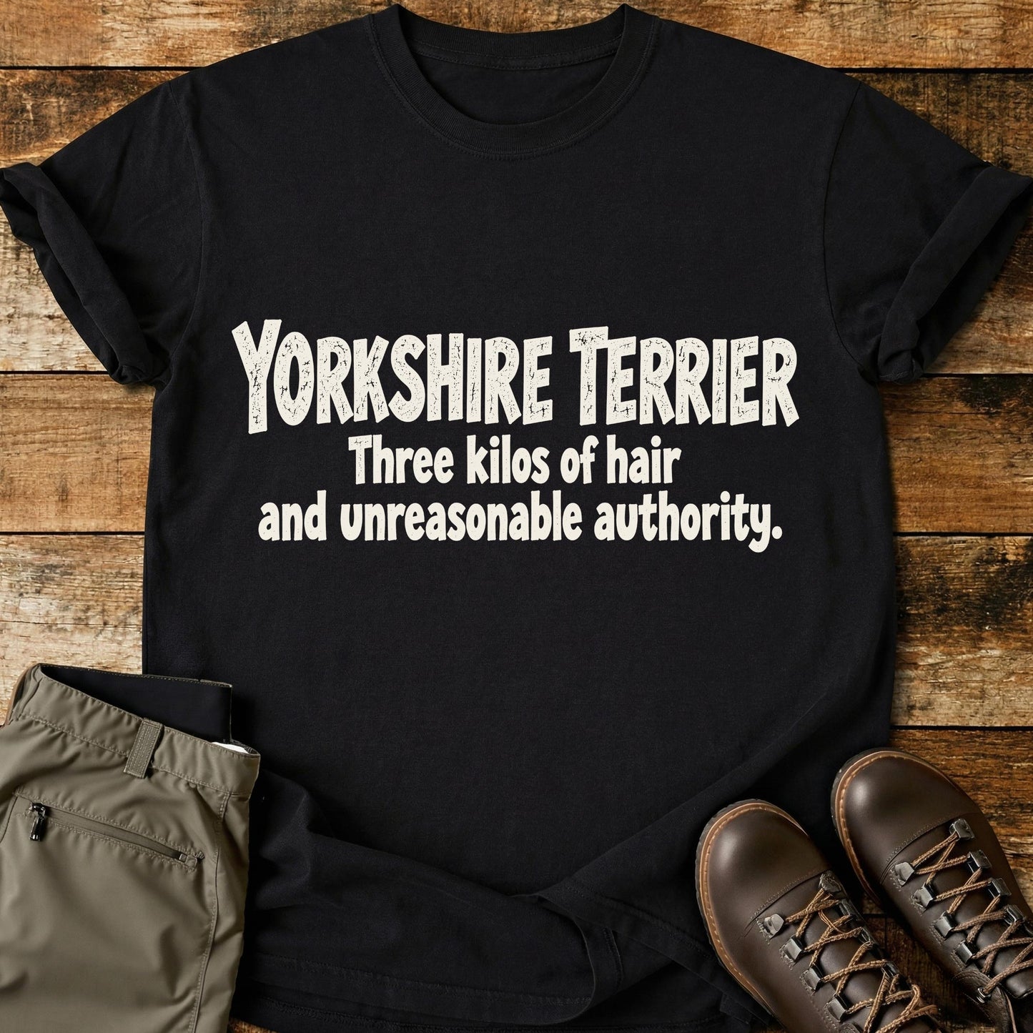 Yorkshire Terrier Funny Slogan T-Shirt