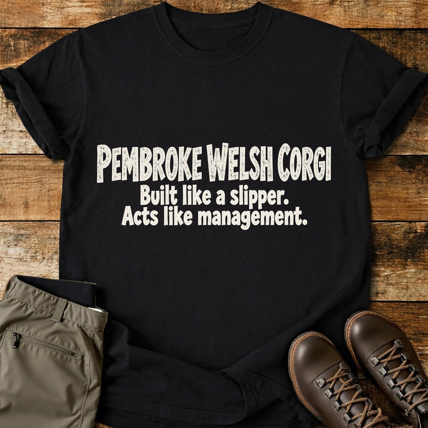 Pembroke Welsh Corgi Funny Slogan T-Shirt