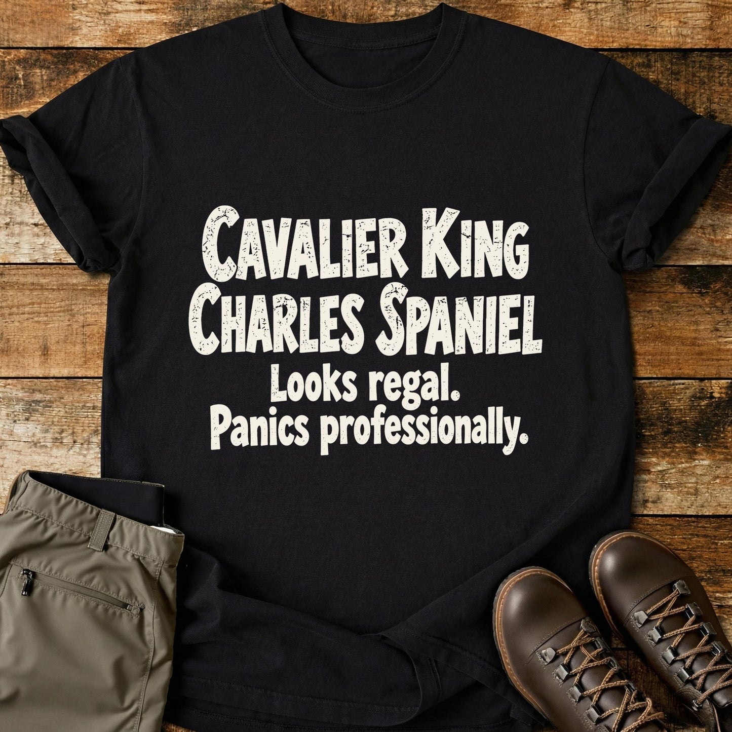 Cavalier King Charles Spaniel Funny Slogan T-Shirt