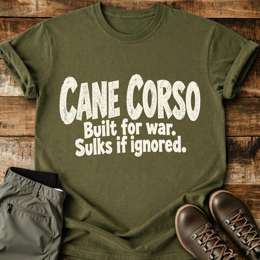 Cane Corso Funny Slogan T-Shirt