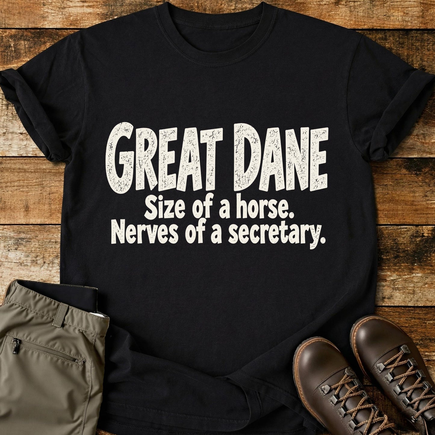 Great Dane Funny Slogan T-Shirt