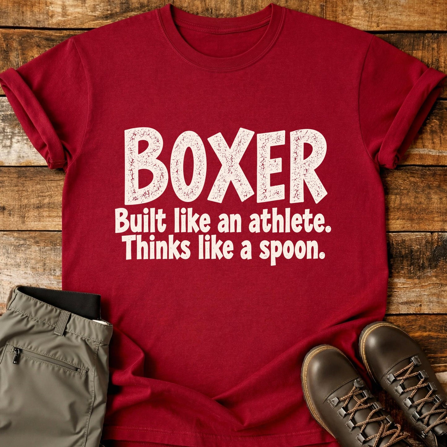 Boxer Funny Slogan T-Shirt