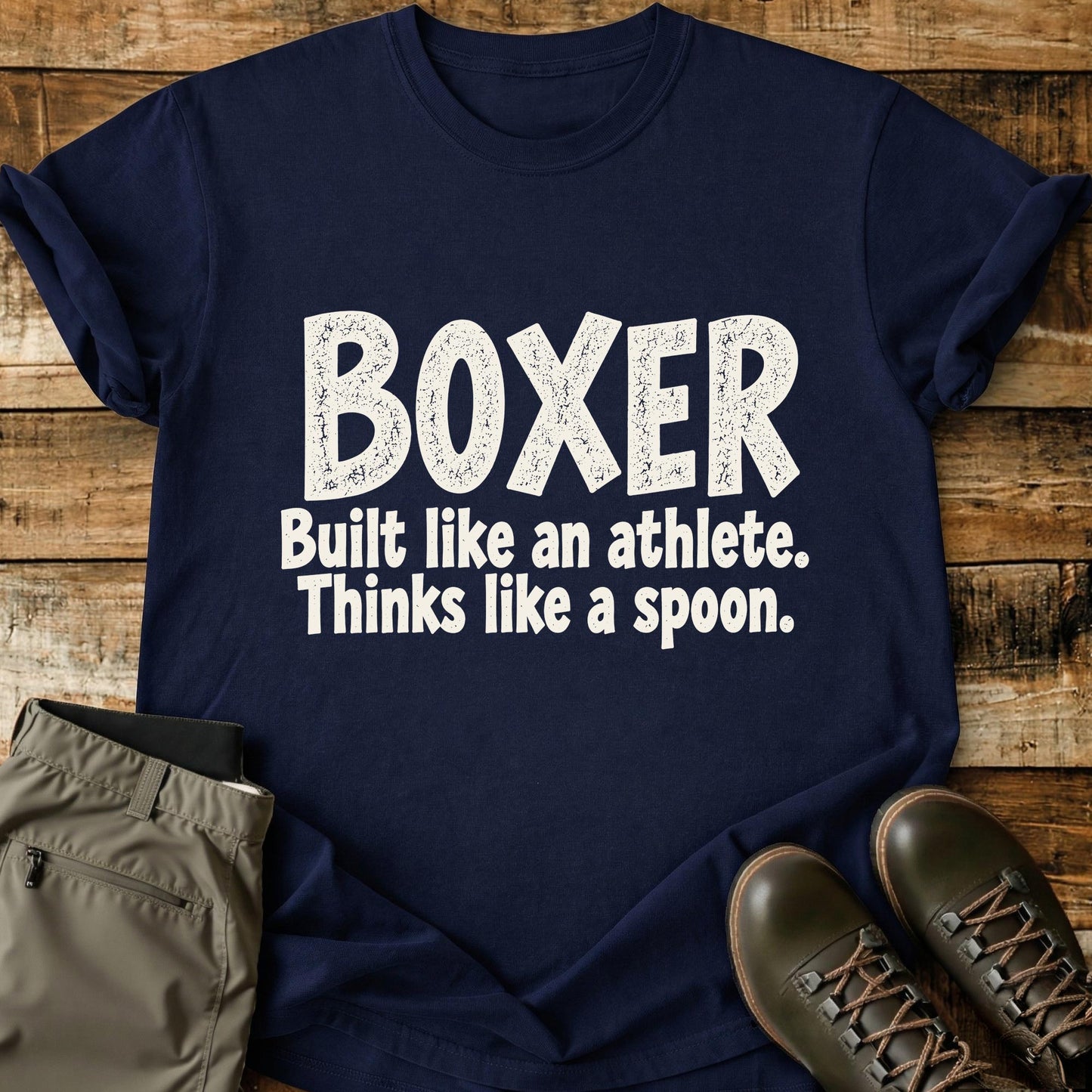 Boxer Funny Slogan T-Shirt