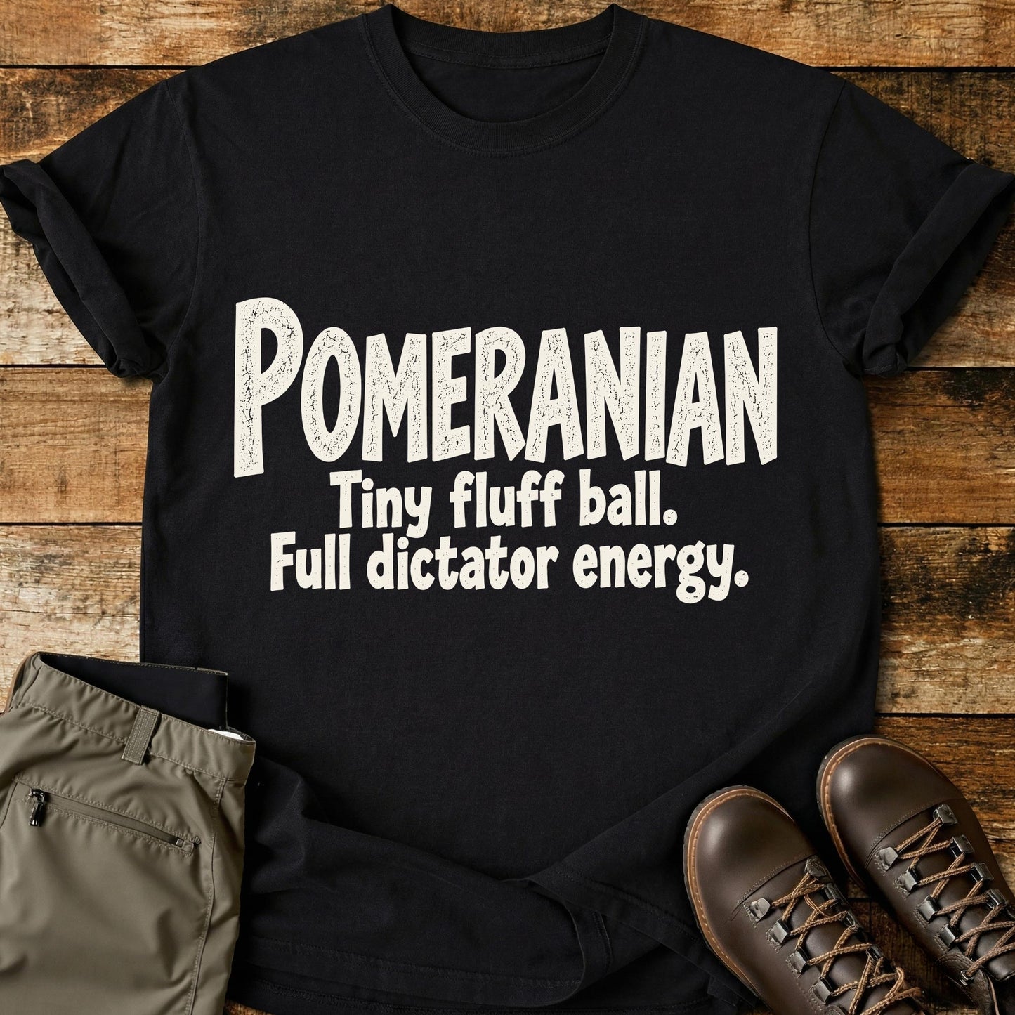 Pomeranian Funny Slogan T-Shirt