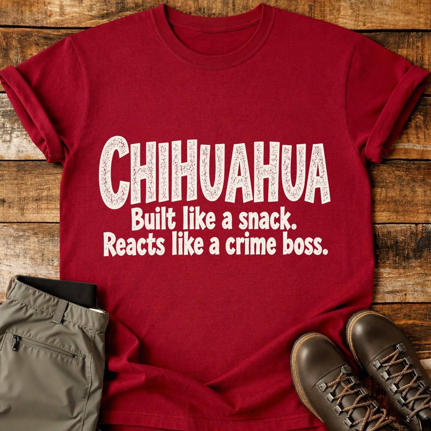 Chihuahua Funny Slogan T-Shirt