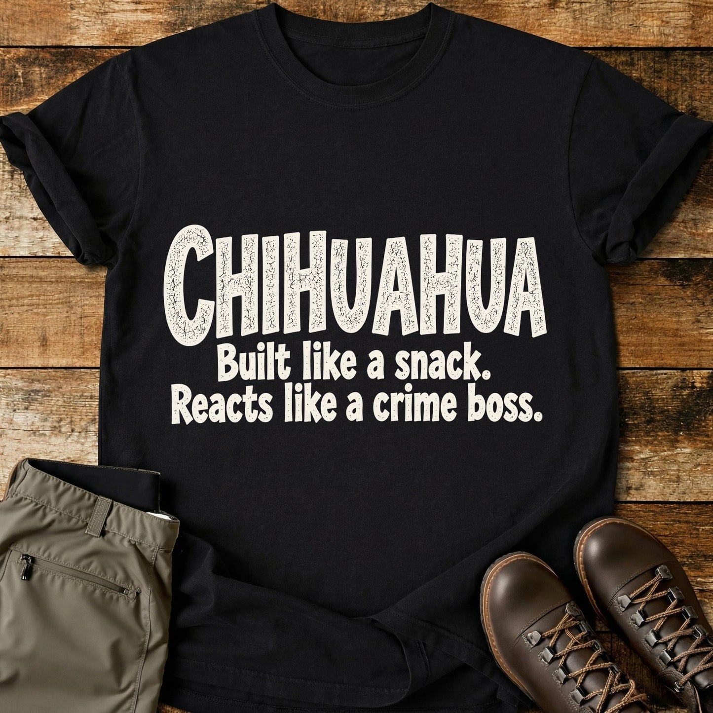 Chihuahua Funny Slogan T-Shirt