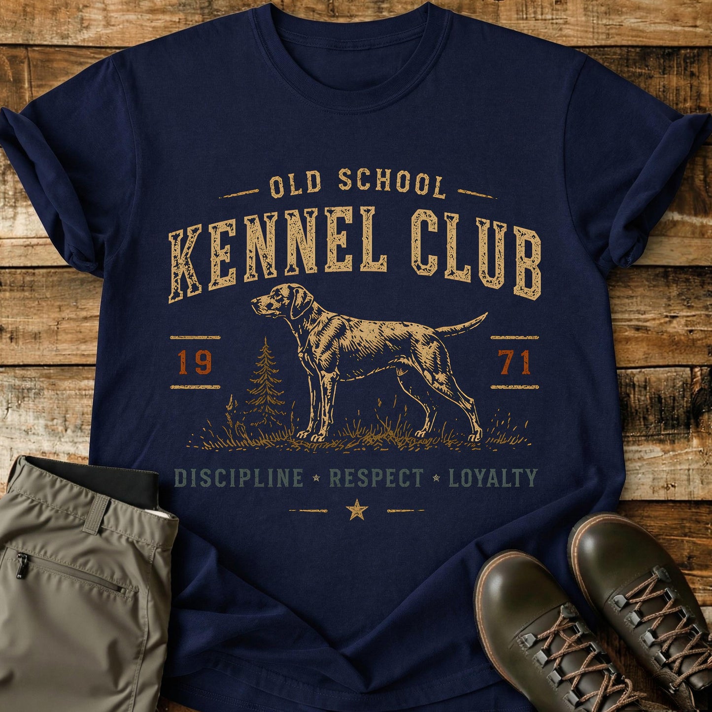 Old School Kennel Club 1971 T-Shirt