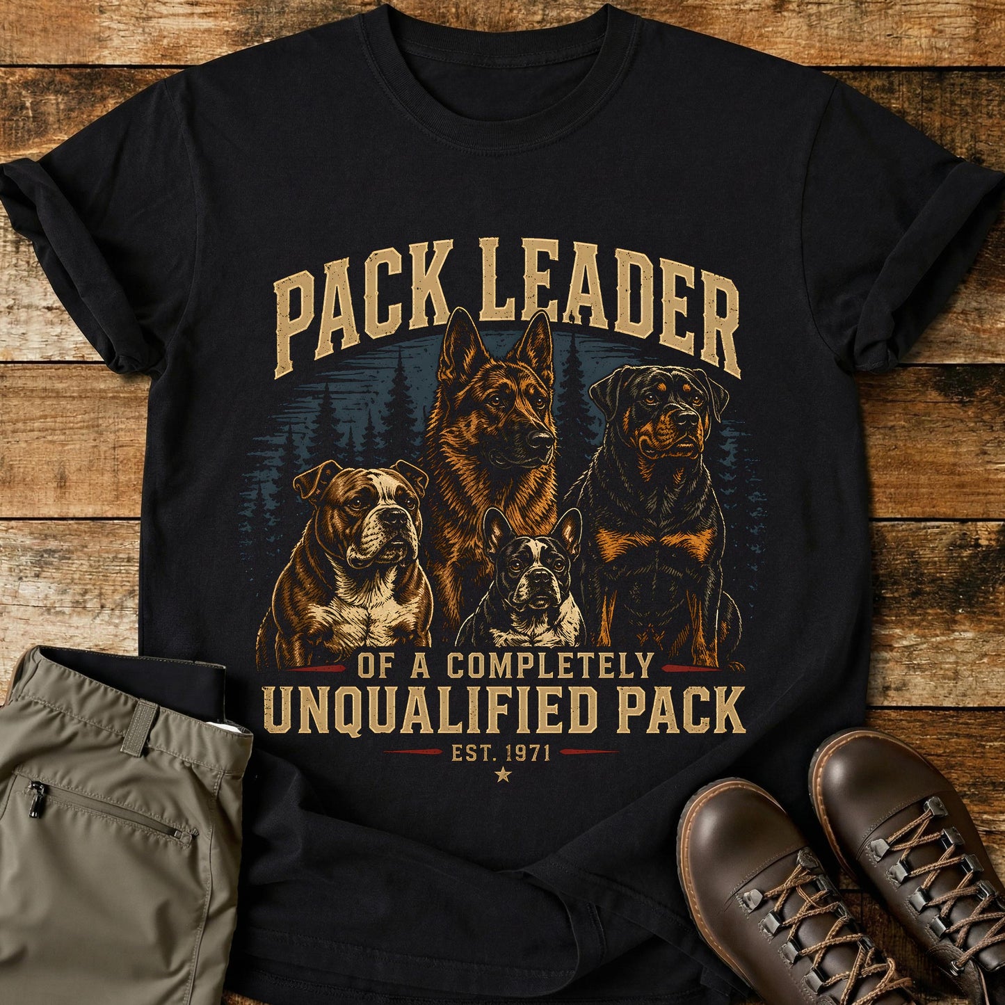 Unqualified Pack Leader T-Shirt