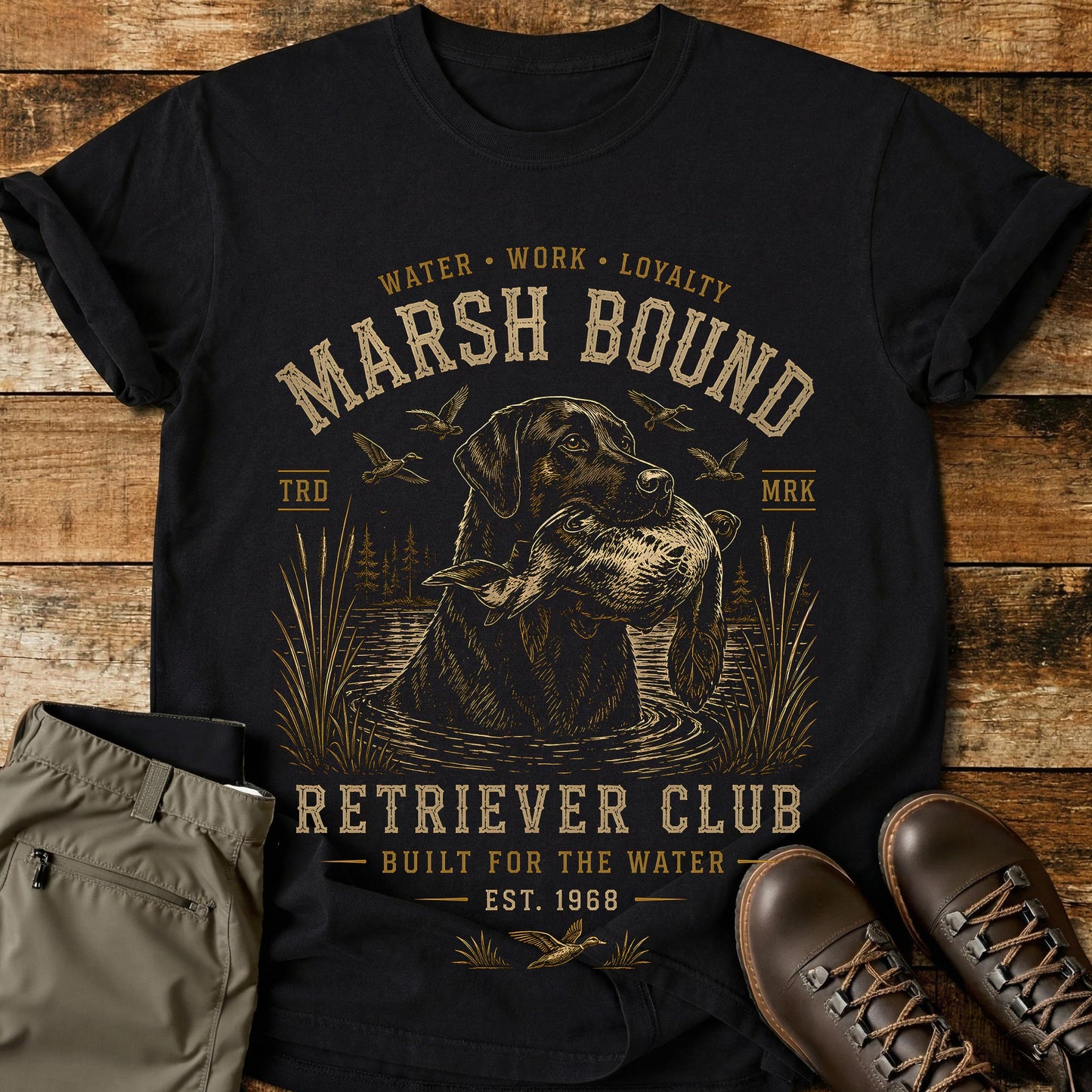 Marsh Bound Retriever Club T-Shirt