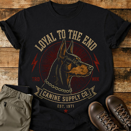 Loyal To The End Canine Supply T-Shirt