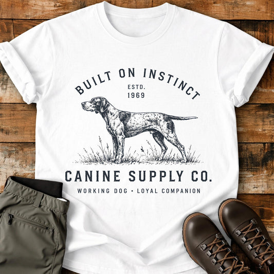 Built On Instinct Canine Supply T-Shirt