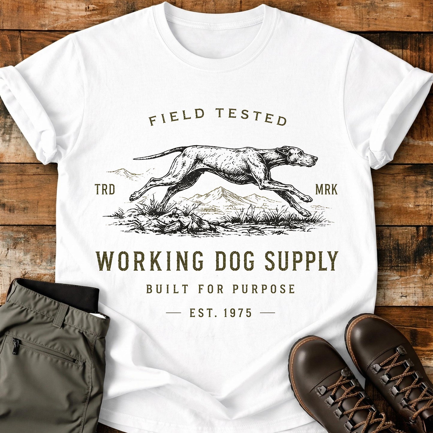 Working Dog Supply Built For Purpose T-Shirt