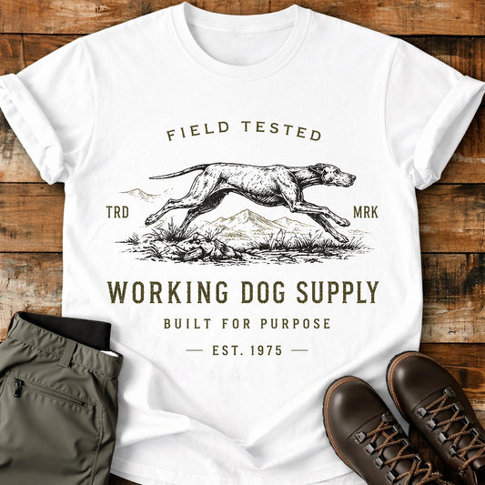 Working Dog Supply Built For Purpose T-Shirt