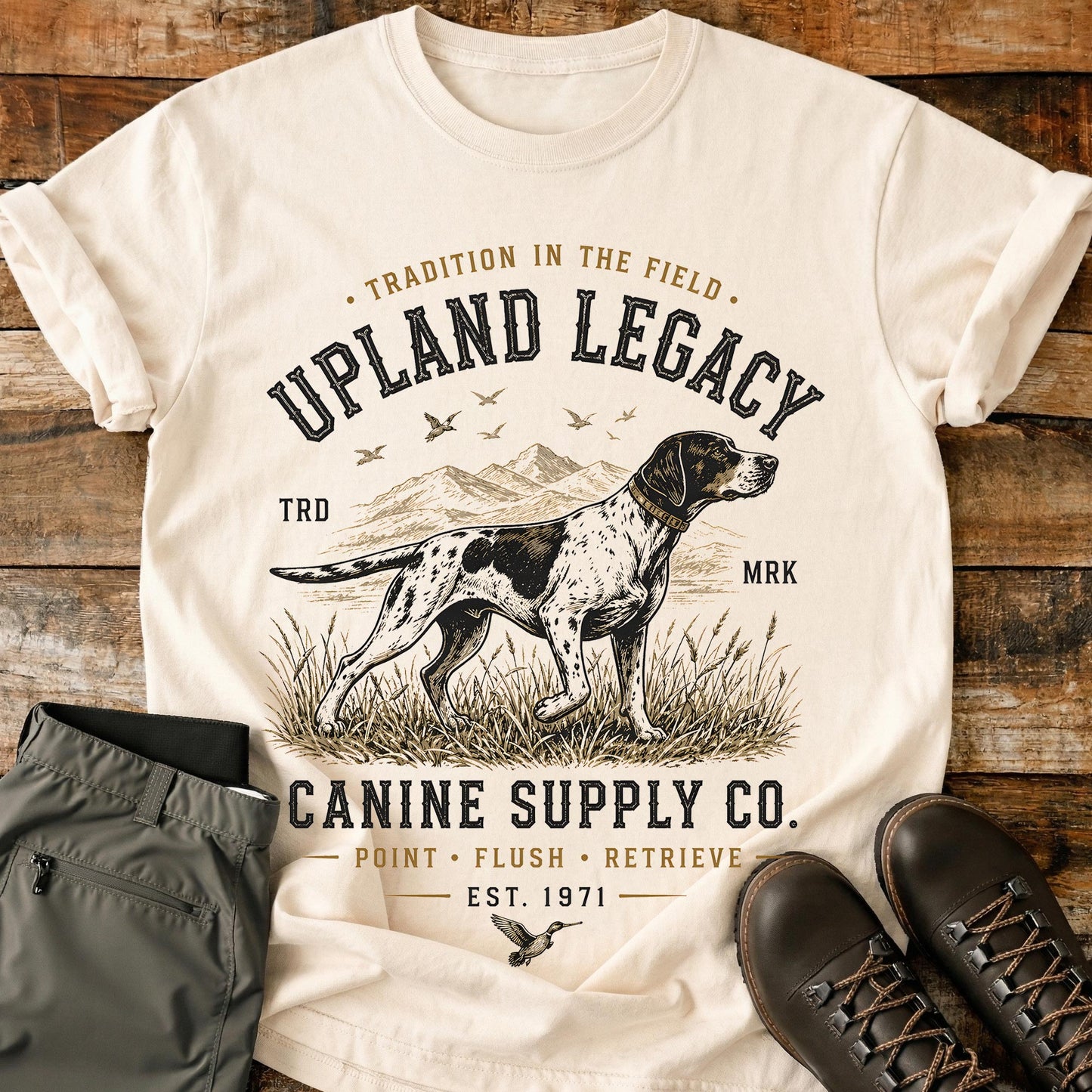Upland Legacy Point Flush Retrieve T-Shirt