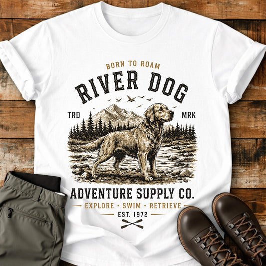 River Dog Explore Swim Retrieve T-Shirt
