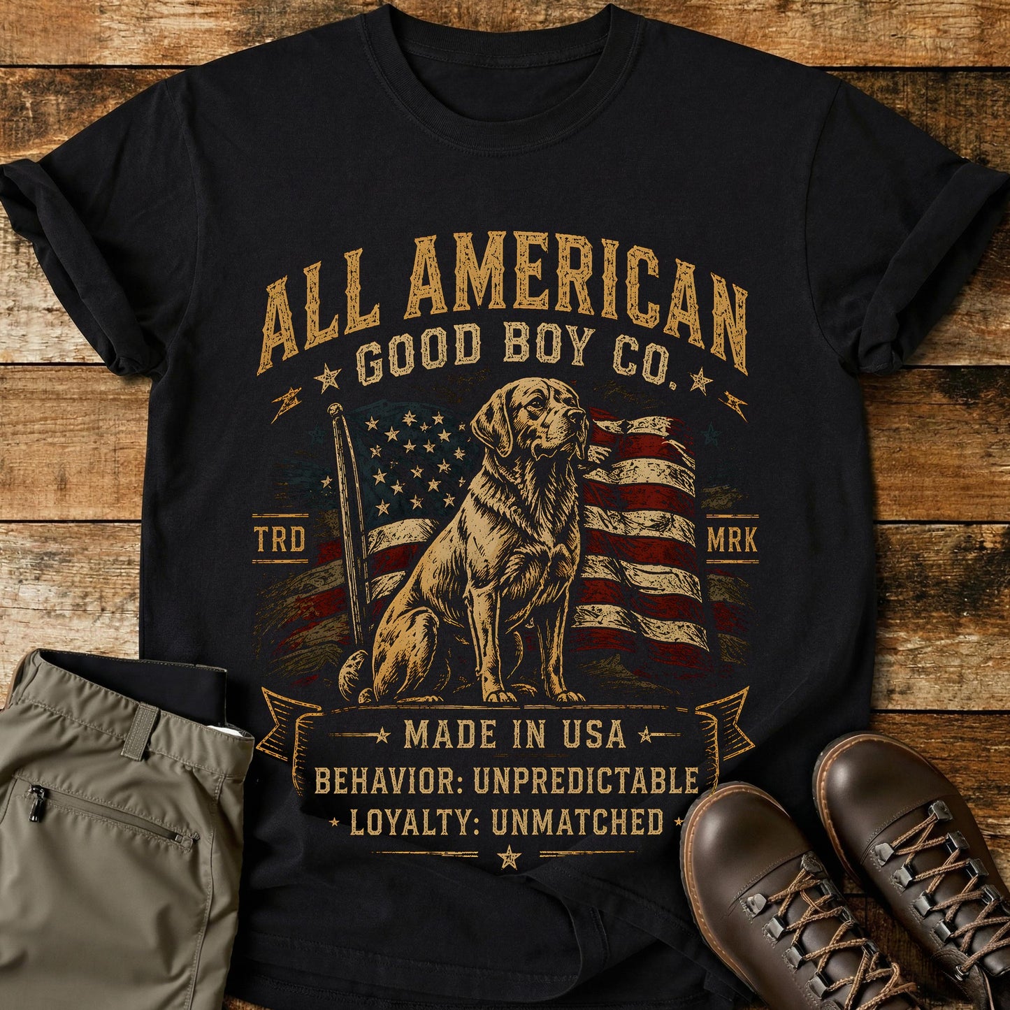 All American Good Boy Co T-Shirt