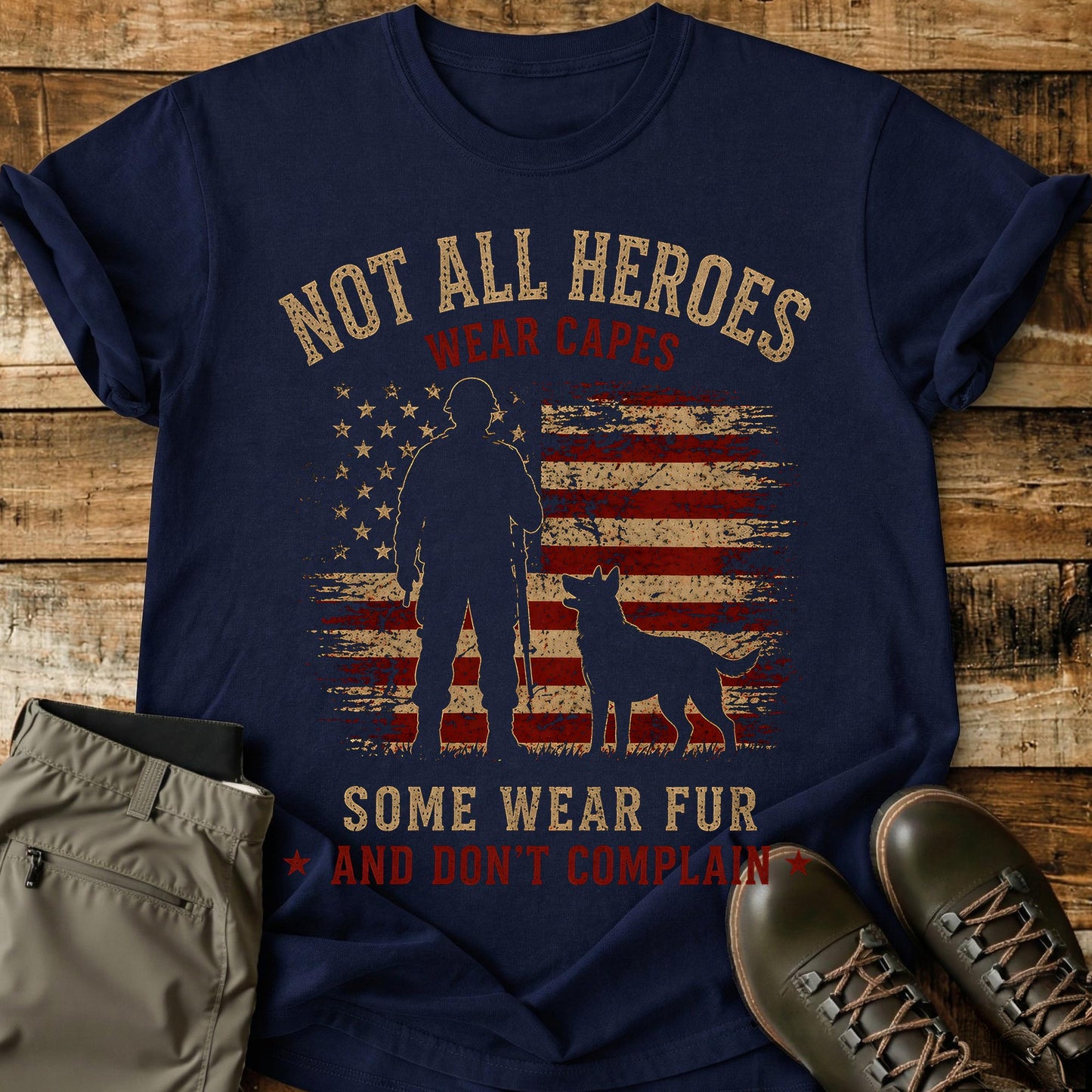 Not All Heroes Wear Capes T-Shirt