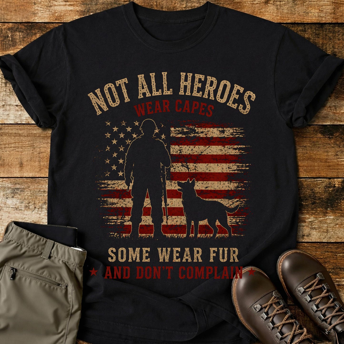 Not All Heroes Wear Capes T-Shirt