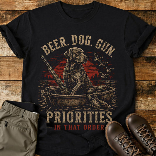 Priorities In That Order T-Shirt