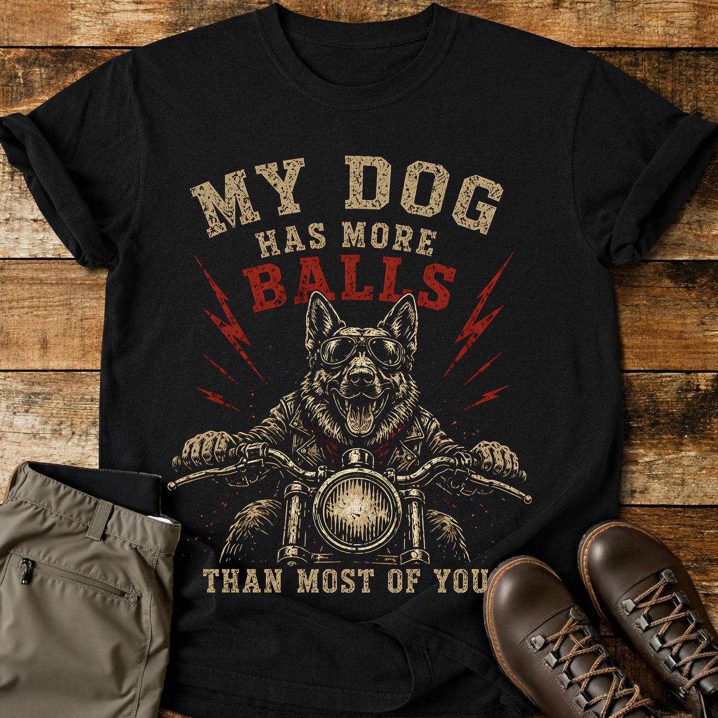 My Dog Has More Balls T-Shirt