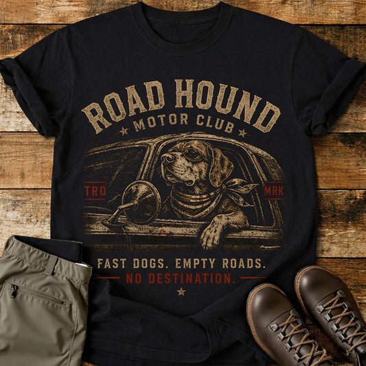 Road Hound Motor Club T-Shirt