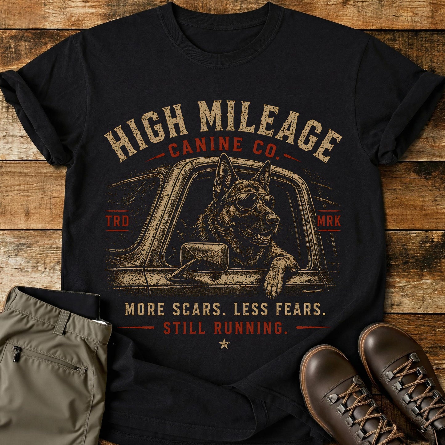 High Mileage Canine Co T-Shirt