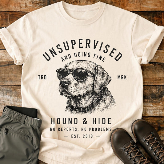 Unsupervised And Doing Fine T-Shirt