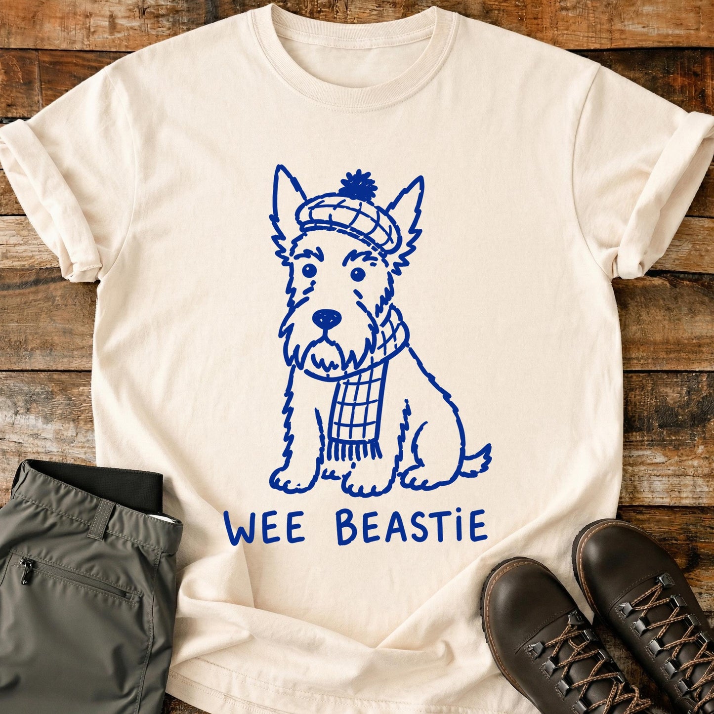 Wee Beastie Drawing T-Shirt