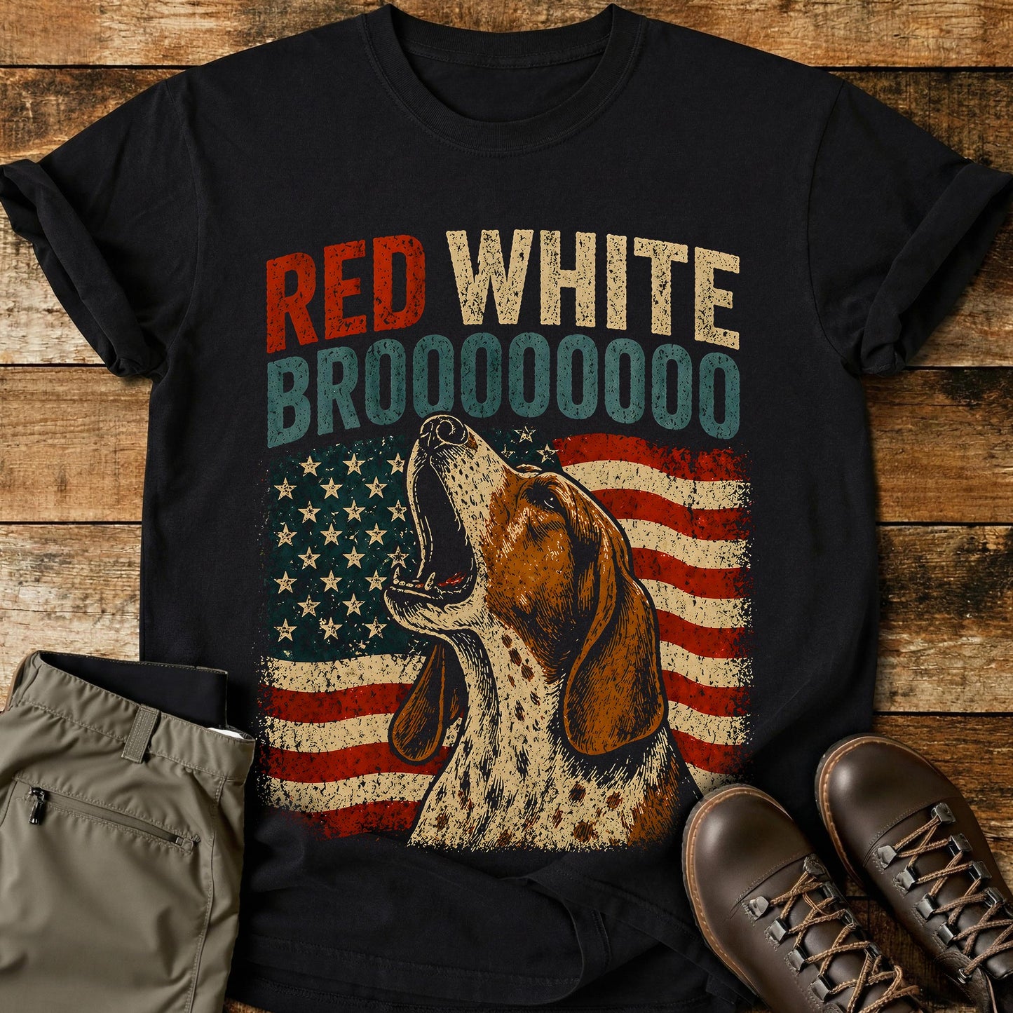 Red White Broooo T-Shirt