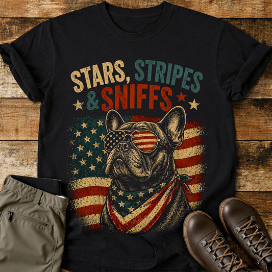 Stars Stripes and Sniffs T-Shirt