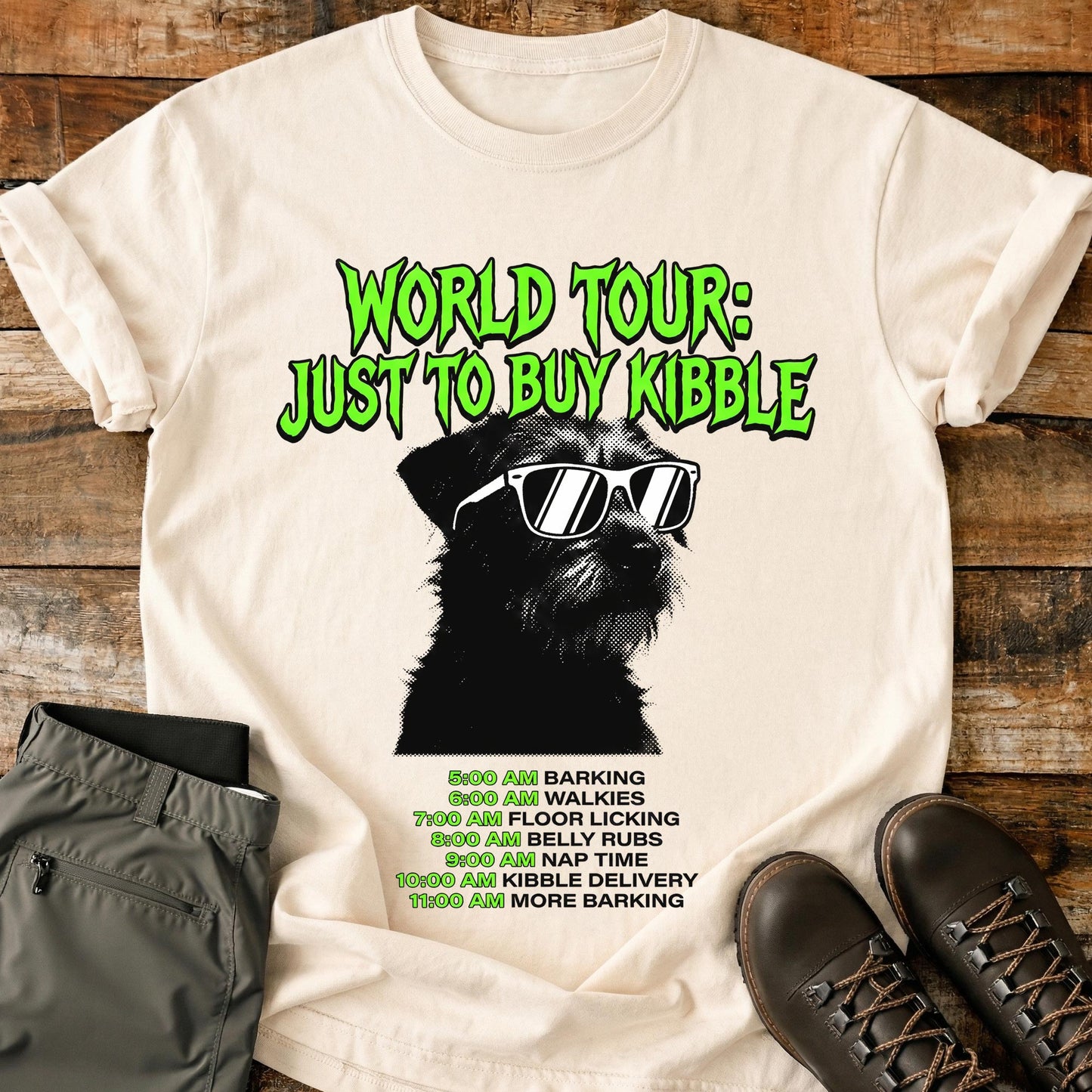 World Tour Just To Buy Kibble T-Shirt